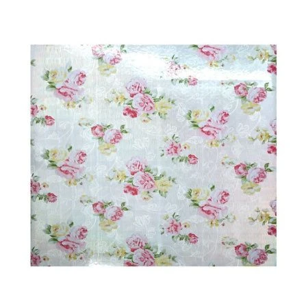 Клеенка ЛАЗЕР столовая прозрачная с печатью ширина 0,8м (цена указана за погонный сантиметр)