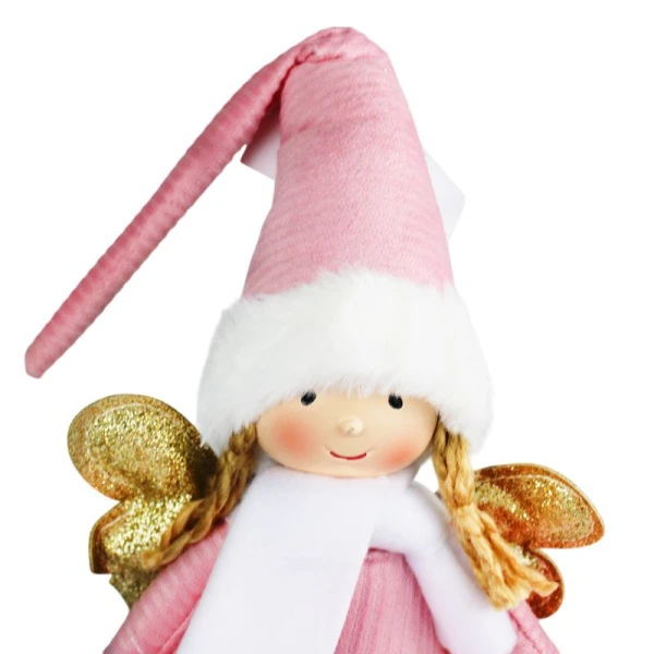 Фигурка новогодняя ФЕЯ 56*19*15см текстиль JC-16806 (48)