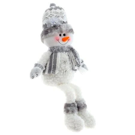 Игрушка мягкая Снеговик L30 W14 H74см 2в.