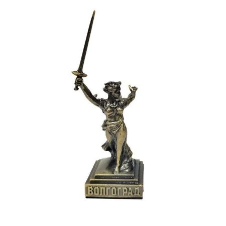 Статуэтка РОДИНА-МАТЬ 11см металл бронзовая 006-010-80-BR (1)