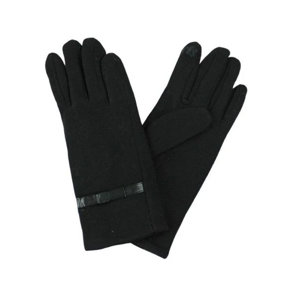 Перчатки женские черные SZOF