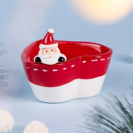 Салатник 300мл 13,5*13*10,5см керамика Christmas Gift (24)