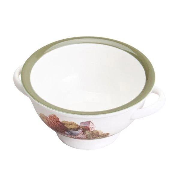 Салатник с ручками 300мл 14*12*6,5см фарфор Family House (2/32)