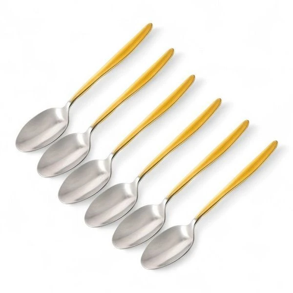 Ложки столовые набор 6шт 21*6см нерж.сталь ОЛИВИЯ (вес 1шт 65,2г) A661/JC-15656 (100)