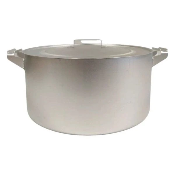 Кастрюля 30л алюминий ПОВАРСКАЯ мет.крышка 44см (1)