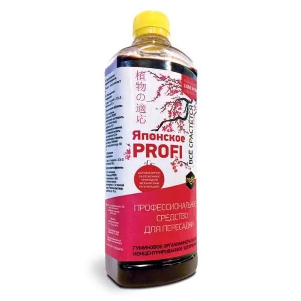 Удобрение жидкое 500мл Японское Profi для пересадки МЕРА (24)