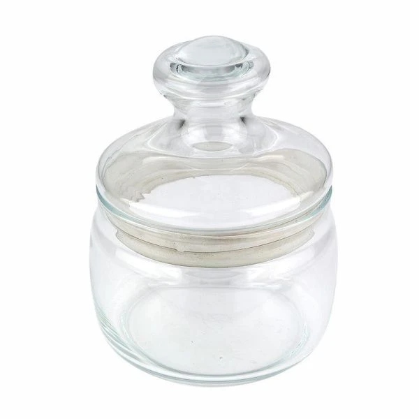 Банка для сыпучих продуктов 420мл стекло ЧЕШНИ с крышкой (12)