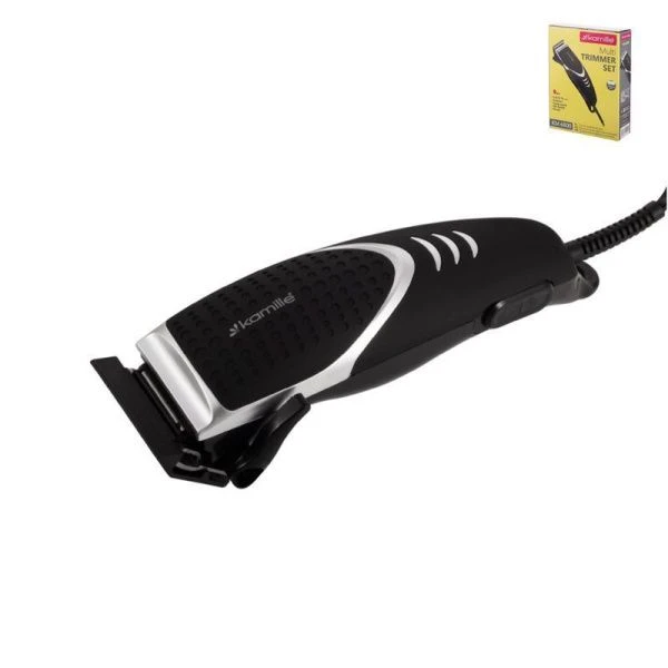 Машинка для стрижки электрическая пластик 240W нерж.лезвия, 4 уровня стрижки, арт. 6800 (24)