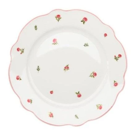 Тарелка мелкая 19см фарфор French rose десертная FRR-07 (48)