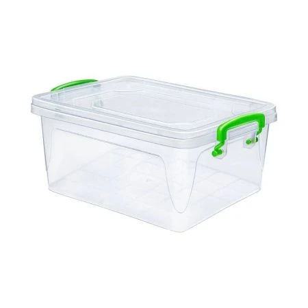 Контейнер пищевой 6л 35,5*23,5*12см пластик FRESH BOX SLIM (24)