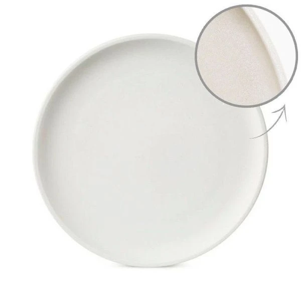 Тарелка мелкая 26см фарфор ROCK WHITE обеденная DM8010 (6)