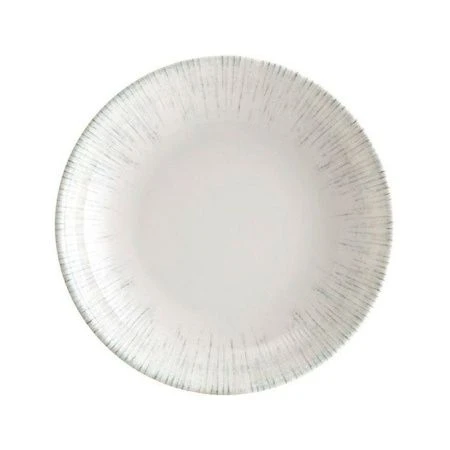 Тарелка глубокая 23см 1000мл фарфор ИРИС СЕРЫЙ IRSBLM23CK (6)