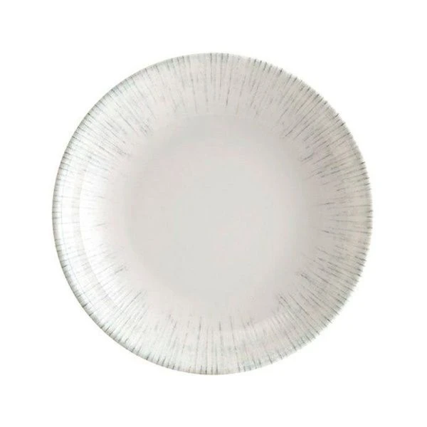 Тарелка глубокая 23см 1000мл фарфор ИРИС СЕРЫЙ IRSBLM23CK (6)