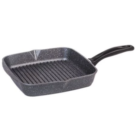 Сковорода-гриль 26см алюминий АП ГРАНИТ без крышки (10)