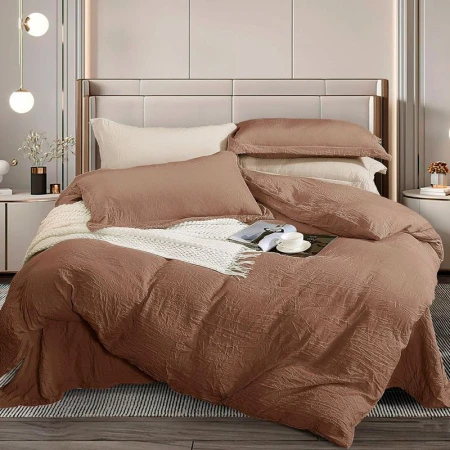 КПБ 1,5сп мятка микрофибра (пр.150*214, под.145*215, нав.50*70/1) КМ1509