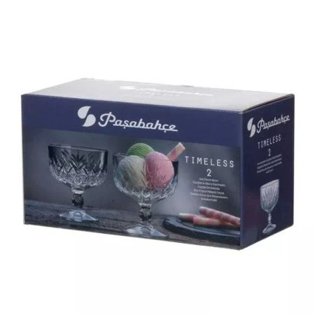 Креманки набор 2шт 275мл стекло ТАЙМЛЕСС (12)