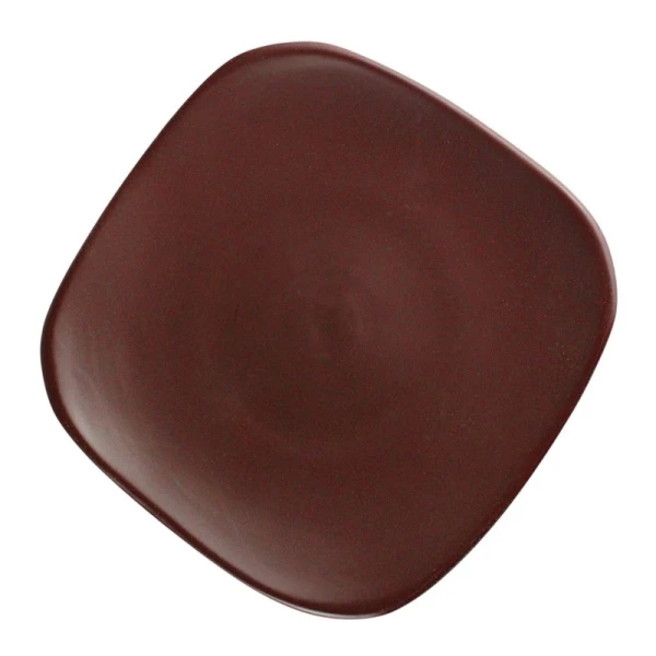 Тарелка мелкая 21,2*21,2*4см керамика ШЕЛК Гербарий матовая десертная НХП-ПС-0194 (8)