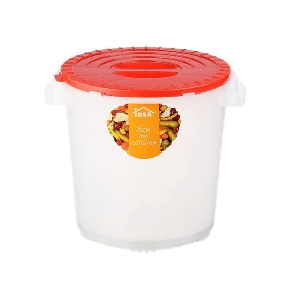 Бак для соления 25л 418*340*367мм пластик (3)