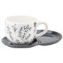 Набор для завтрака 2пр (чашка 500мл, блюдце) керамика ЛУГОВЫЕ ТРАВЫ 23*15*10,5см (6) ВЫВОД