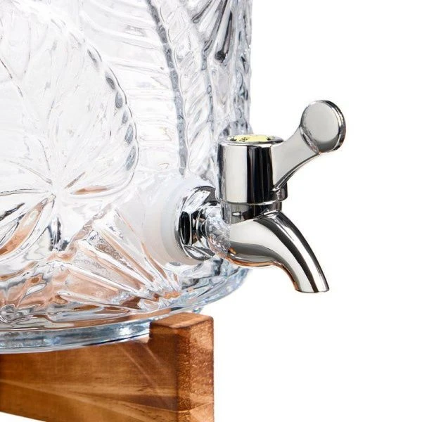 Лимонадница 4л стекло FLORA (4)