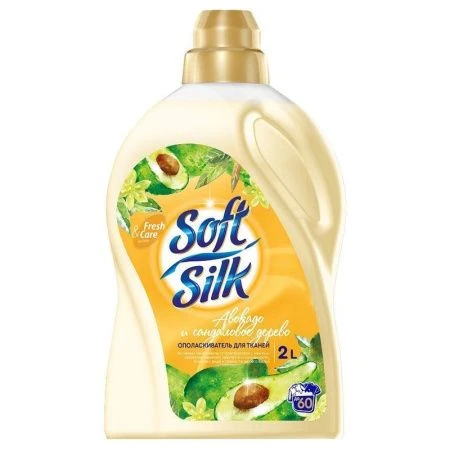Ополаскиватель для тканей 2л Soft Silk Авокадо и сандаловое дерево (6) Ополаскиватель для тканей 2л Soft Silk Авокадо и сандаловое дерево (6)