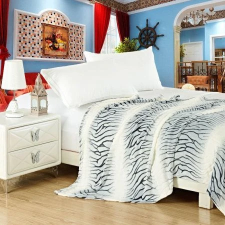 Плед 150*200 фланель двухсторонний ДомВелл рис. 13 Плед 150*200 фланель двухсторонний ДомВелл рис. 13