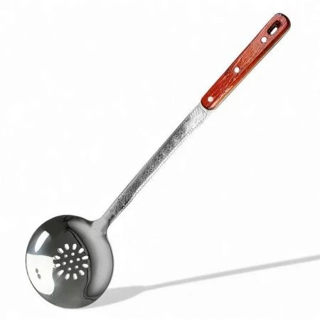 Шумовка 46,5*13см нерж.сталь с дер.ручкой для казана ST-633 (120)