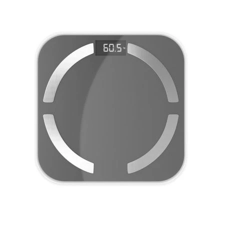 Весы напольные электронные стекло до 150кг Centek CT-2425 серые 28*28см, LCD-дисплей (6)