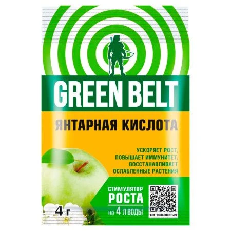 Янтарная кислота пак 4гр. GREEN BELT  (50)