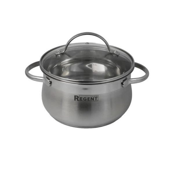 Кастрюля 2,5л h10см нерж.сталь Monica со стекл.крышкой 16см 93-Mon-03 (4)