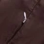 Пододеяльник на молнии 180*210 сатин шоколадный