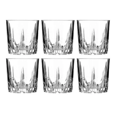 Стаканы для виски набор 6шт 300мл стекло КАРАТ (8)