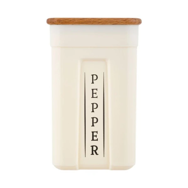 Набор для специй 2пр 200мл пластик Sugar&Spice Rosemary с деревянной крышкой (27)