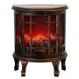 Камин с подсветкой пластик/стекло 24,5*12,5*30см USB (3xLR14 не прилаг.) (16)
