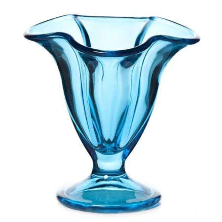 Креманка 11,8см стекло ЭНЖОЙ БЛЮ 210мл (12)