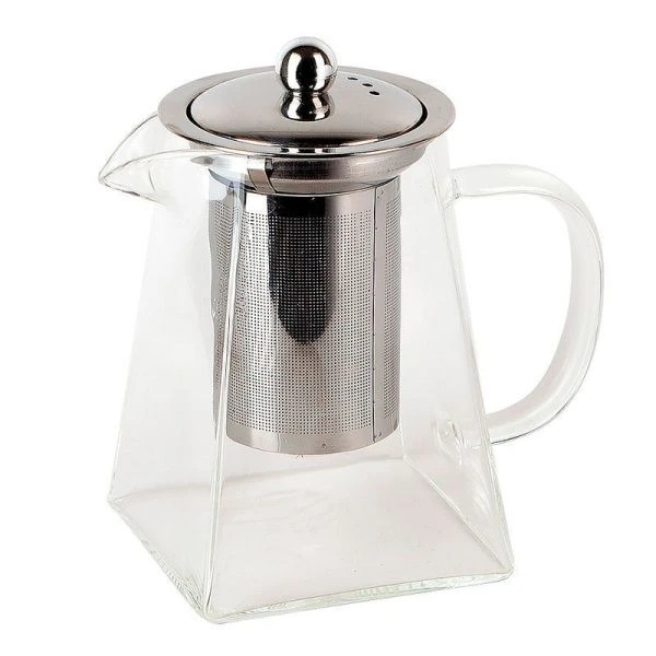 Чайник заварочный 750мл стекло Pyramid с мет.фильтром инд.уп. (32)