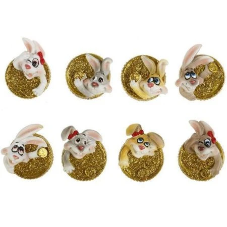 Фигурка Кролик / Заяц 8видов L4 W3 H4см 42