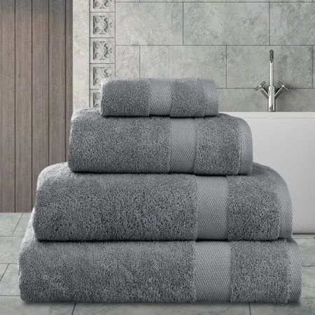 Полотенце 70*140 махровое Karna AREL серый 540г