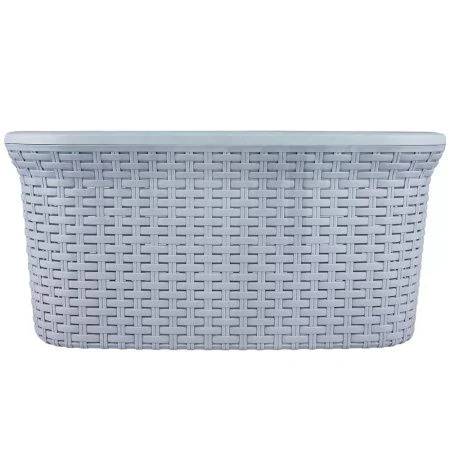 Корзина для хранения 32л 530*350*250мм пластик АРТЛАЙН овальная (6)