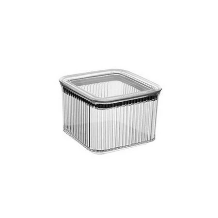 Контейнер пищевой 550мл пластик ЛЮКС прозрачный (30) ВЫВОД