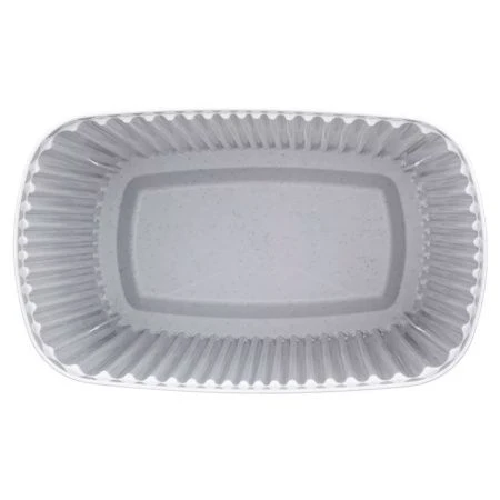 Контейнер для мусора 1,9л 225*140*253мм пластик VELVET светло-серый флэк с подвижной крышкой (8)