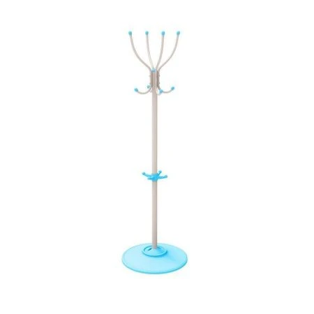 Вешалка напольная 4 крючка 390*390*1310мм металл МИНИ бежевая ВМ2 (1)