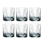 Стаканы для виски набор 6шт 372мл стекло ЛУНА низкие (8)