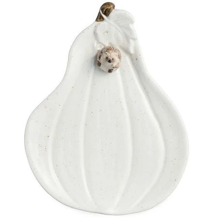 Блюдо сервировочное 20,5*16*4,5см керамика (36)