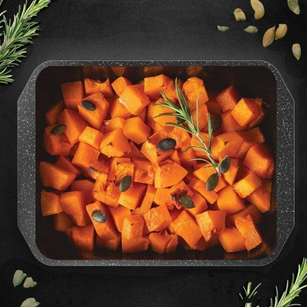 Противень 33*22см алюминий АП ГРАНИТ (10)