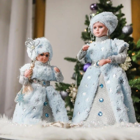 Фигурка новогодняя Снегурочка H35см 23В03-35/JC-10373 (28/31/36)