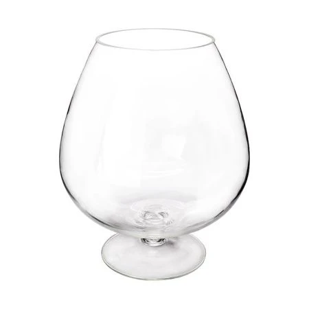 Ваза для цветов h-39см d-33см 16л стекло бокал БРЕНДИ (1)