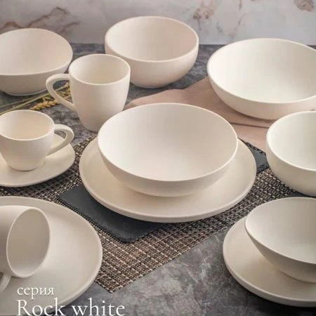 Кружка 360мл фарфор ROCK WHITE DM8015 (6)