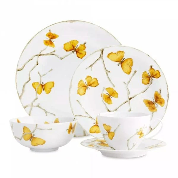 Столовый набор 36пр на 6 персон фарфор Butterfly Ginkgo (1)