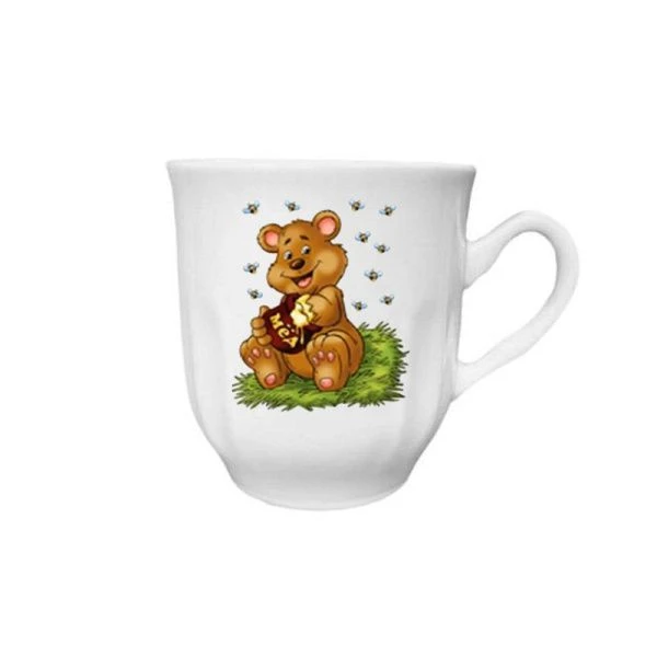 Кружка детская 220мл фарфор МЕДВЕЖОНОК (12/48)
